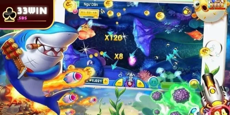 Tổng quan sảnh game bắn cá 33win đầy thú vị